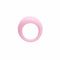 CHUNKY GLAZEN RING ROZE